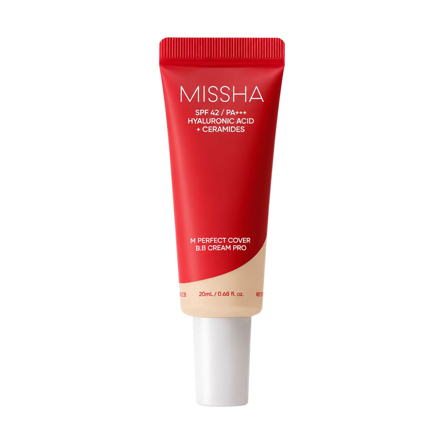 ВВ-крем для обличчя Missha M Perfect Cover BB Cream Pro SPF 42/ PA+++ 21 Light Beige, 20 мл